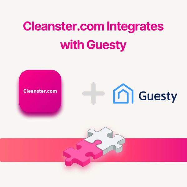 Cleanster.com Integrates with Guesty